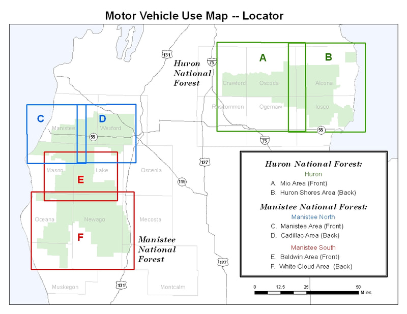 manistee forrest motor use map